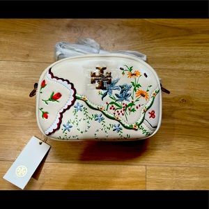Tory Burch Kira Floral Camera Bag NWT